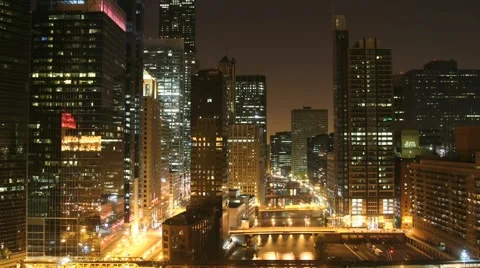 Chicago Skyline Stock Footage 889517