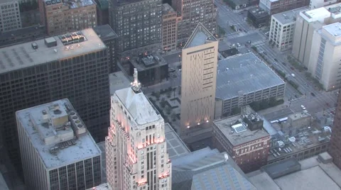 Chicago Skyline 스톡 동영상 1059208