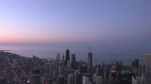 Chicago Skyline Video stock 1059216
