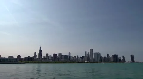 Chicago Skyline Stock Footage 11063629