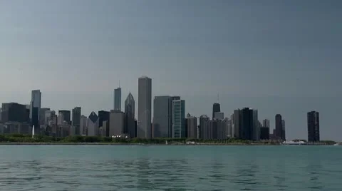 Chicago Skyline Stock Footage