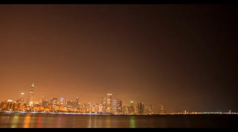 Chicago Skyline Vídeos de archivo 37679583