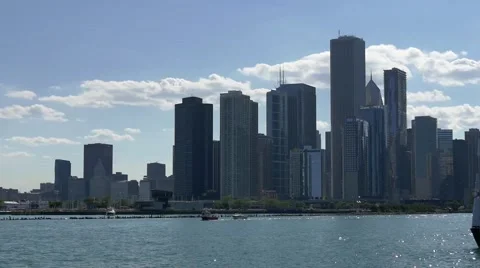Chicago skyline Stock Footage 54798541