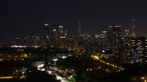 Chicago skyline Stock Photos