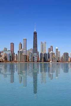 Chicago Skyline Foto stock
