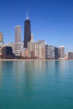 Chicago skyline Foto stock