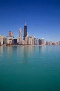 Chicago skyline Stock Photos