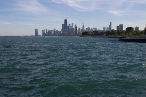 The Chicago Skyline Stock Photos