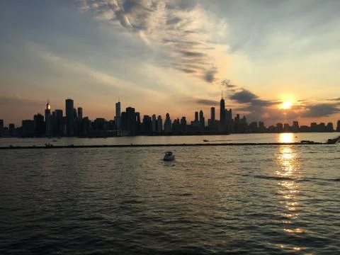 Chicago Skyline Stock Photos