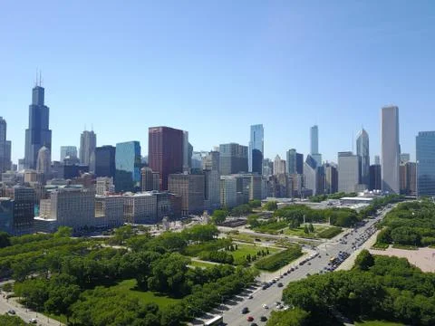 Chicago Skyline Stock-Fotos