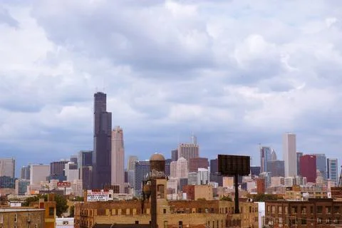 Chicago Skyline Foto stock