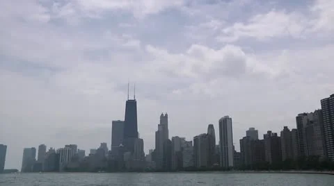 Chicago Skyline time lapse Stock Footage 21017171