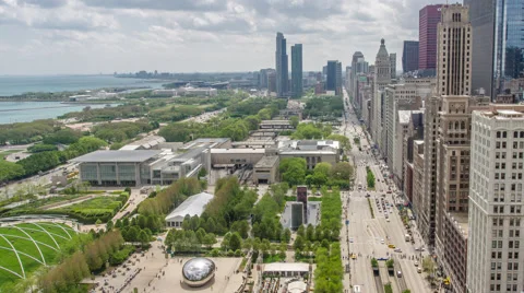 Chicago skyline timelapse with Bean Vidéo 51662273