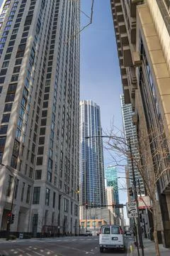 Chicago skyscraper tower Foto stock