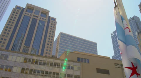 Chicago Skyscrapers Stock Footage 35283857