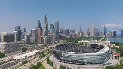 Chicago Soldier Field 2 Stock Footage 276905089