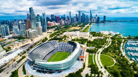 Chicago Soldier Field Stock Photos