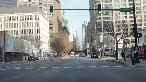 Chicago South Loop Video stock 82798354