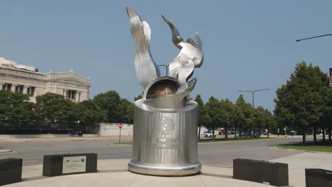 Chicago Special Olympics Torch 2 Stock Footage 276905221