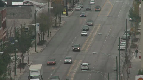 Chicago street Stock Footage 22985888