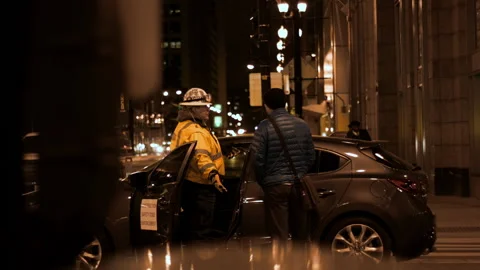 Chicago Street Scene Stock Footage 138126748