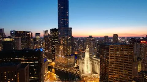 Chicago Streeterville. Foto stock