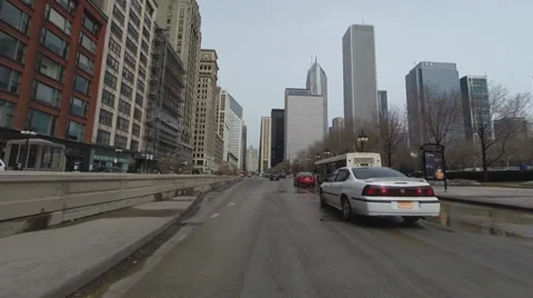 Chicago streets 7 Stock Footage 36279258