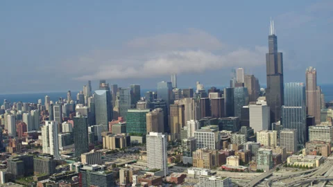 Chicago Sun and Clouds 3 Video stock 276905459