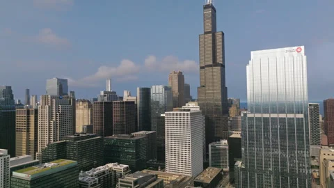 Chicago Sun and Clouds 5 Stock Footage 276905487