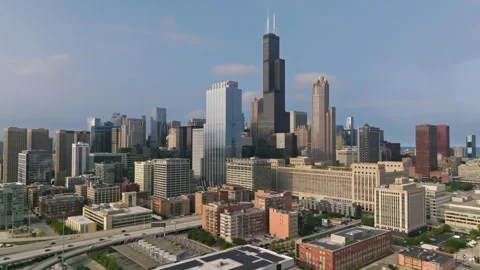 Chicago Sun and Clouds 7 Stock Footage 276905514