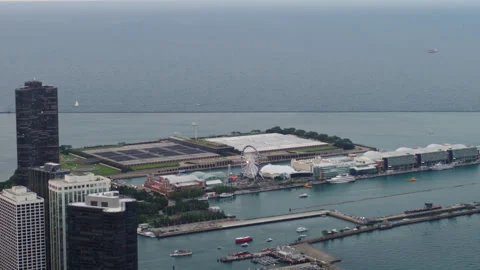 Chicago Sundown 1 Stock Footage 276905978