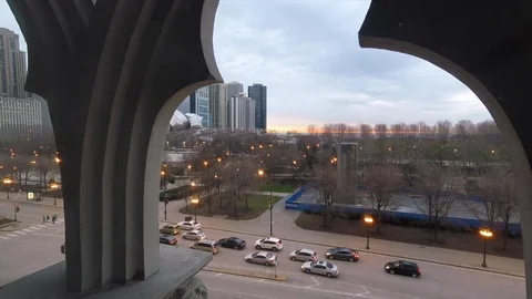 Chicago Time Laps Stock Footage 89507194
