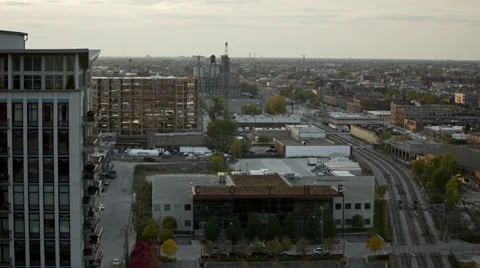 Chicago Time-lapse of the city during the day Stock Footage 36866162