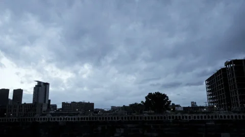 Chicago Time-lapse of the City Stock Footage 37147491