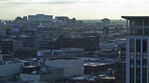 Chicago Time-lapse City scape Stock Footage 36845042