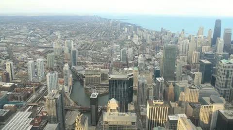 Chicago Time Lapse Stock Footage 12121475