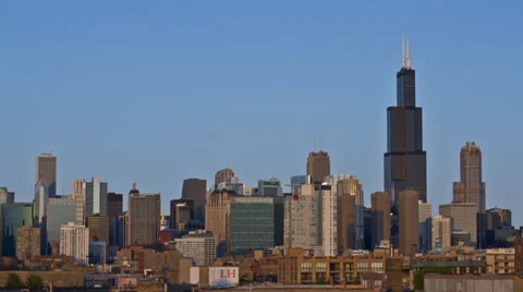 Chicago Time-lapse of its skyline Stock Footage 37066590
