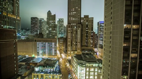 Chicago Timelapse Stock-Footage 60242405