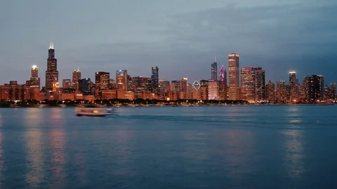 Chicago timelapse Stock Footage
