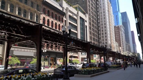 Chicago Timelapse Stock Footage 108228686