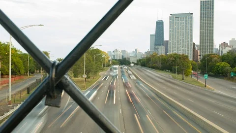 Chicago Traffic 1 Stock Footage 104163477