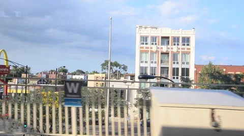 Chicago from the train2 動画素材 43129594