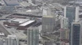 Chicago Tribune Building, Aerial view of Downtown Chicago Skyline, Skyscrapers HD Footage