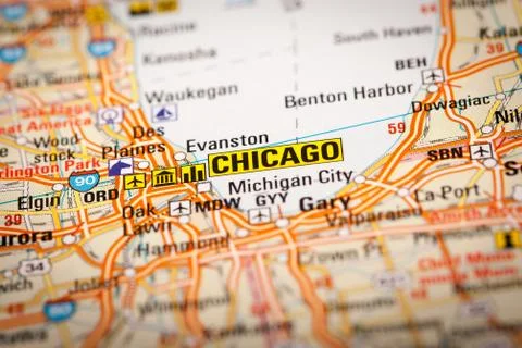 Chicago, usa Stock Photos
