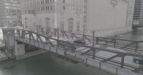 Chicago Washington Bridge 動画素材 211898847