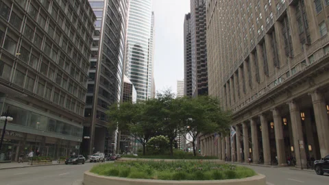 Chicago Washington St 1 Stock Footage 276906602