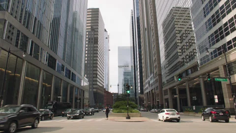 Chicago Washington St 4 Stock Footage 276906638