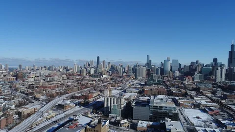 Chicago from the West 動画素材 94973929