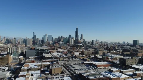 Chicago from the West 動画素材 94974340