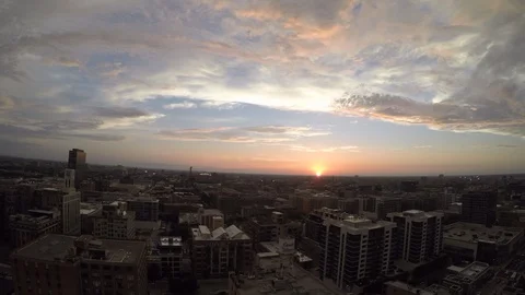 Chicago Westside Timelapse Stock Footage 126859781